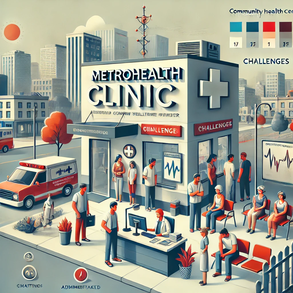 AI Automation for Healthcare: MetroHealth Clinic illustrating the need for AI solutions to enhance patient care and streamline operations.